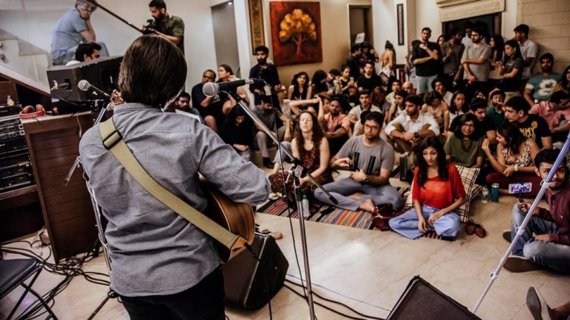 Show na sala de estar